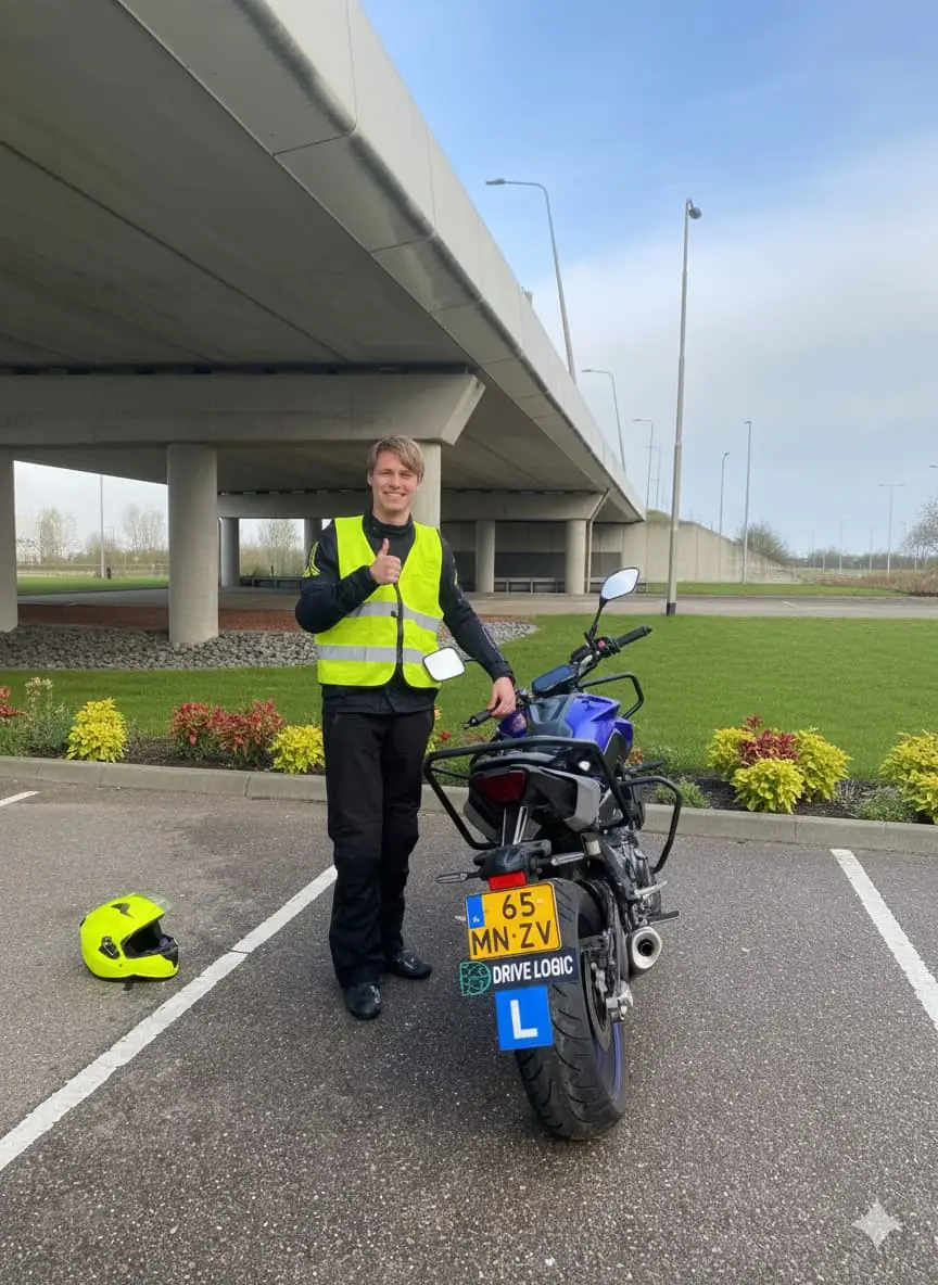 AI-generated driving instructor photo